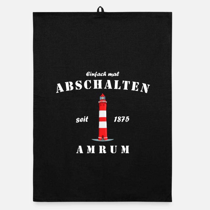 Phare d’Amrum, respirez profondément Torchon bio