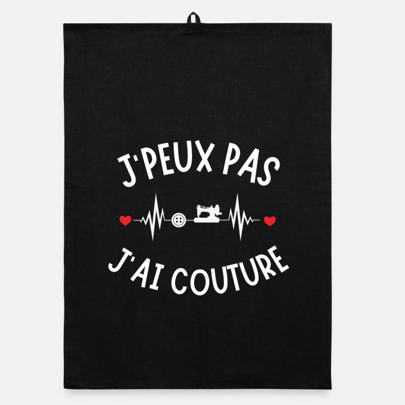 Sewing, embroidery, sewing machine Organic dish towel