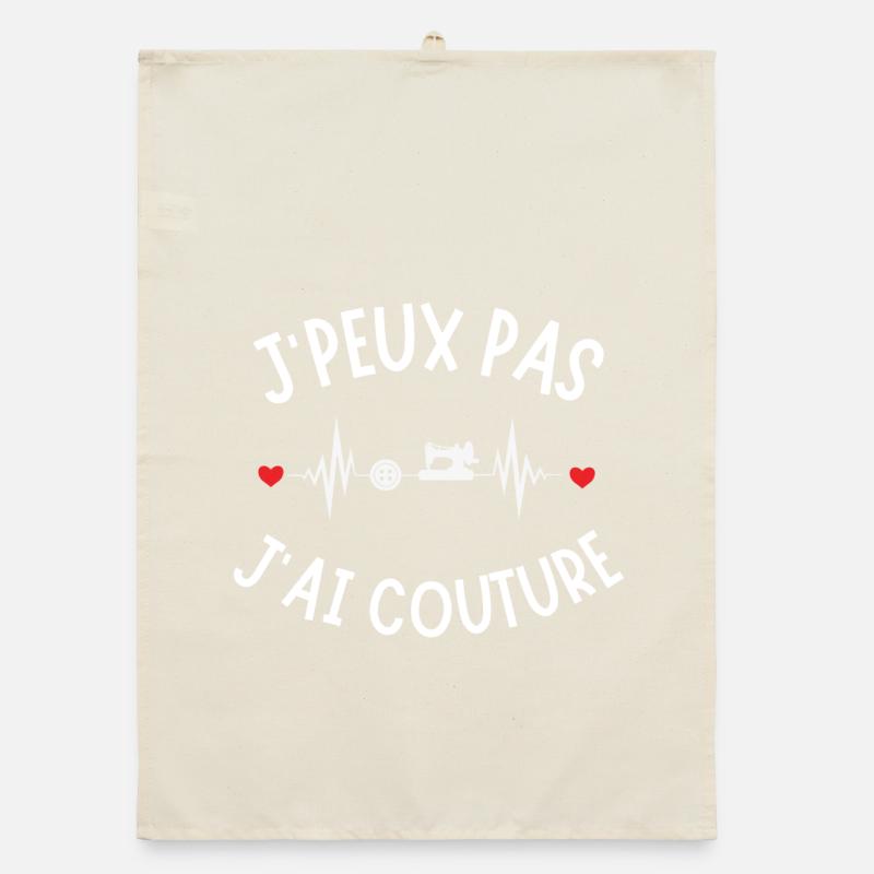 couture, broderie, machine à coudre Torchon bio