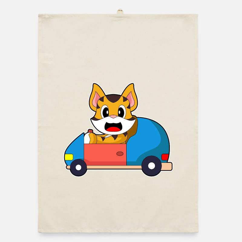 Tiger Car Torchon bio