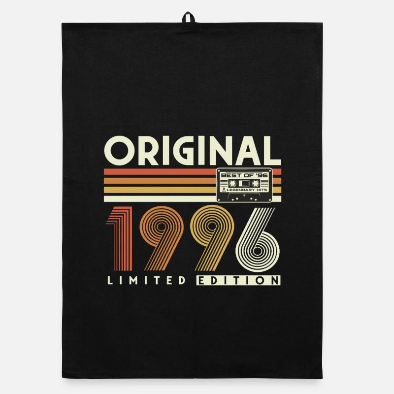 Original 1996 Vintage 30th Birthday Gift Organic dish towel