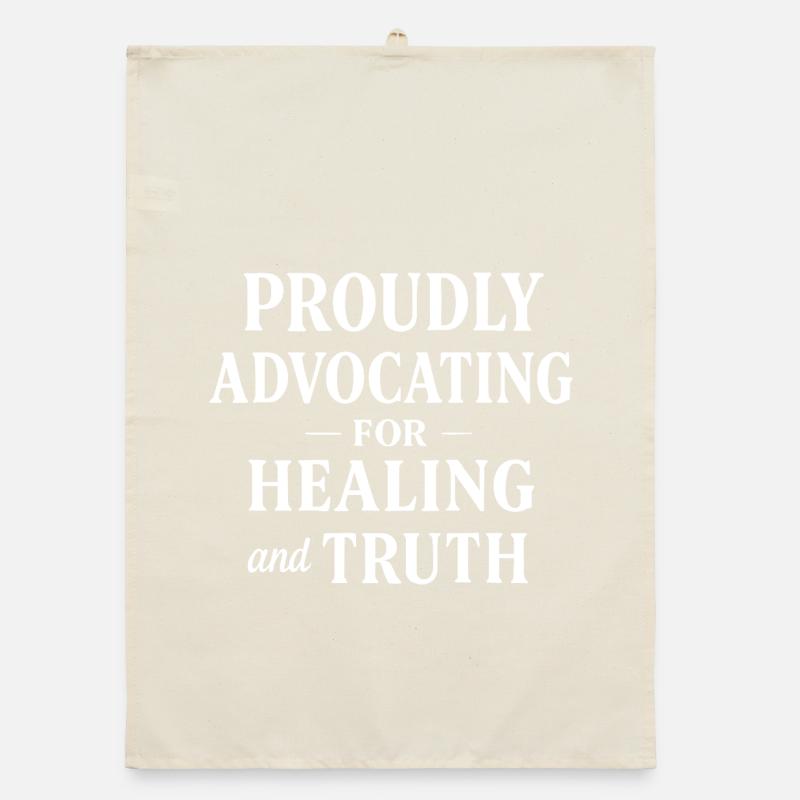 Forensic Nurse Practitioner Healing & Truth Organic dish towel