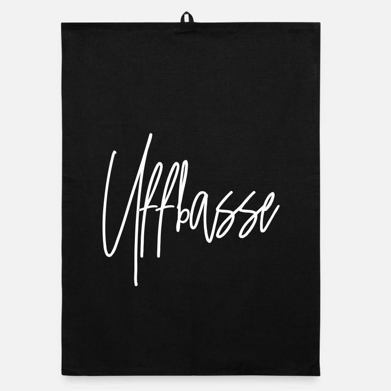 UFFBASSE Dialekt badisch Organic Geschirrtuch
