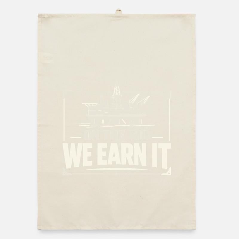 Offshore Drill Rig Drill Bit Drilling Floor Offshore Organic dish towel