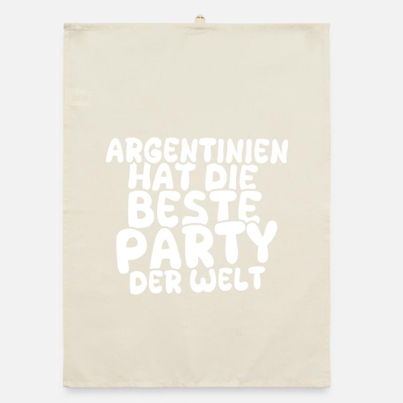Feiern Argentinien Organic Geschirrtuch