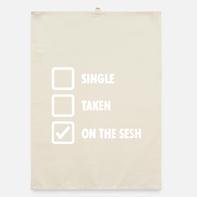 On the Sesh Status Tee Organic dish towel