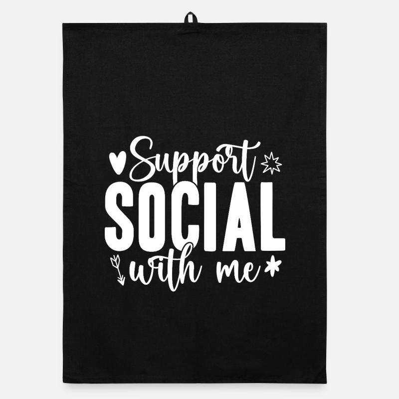 Citation d’un travailleur social : Support with Me Social Work Torchon bio