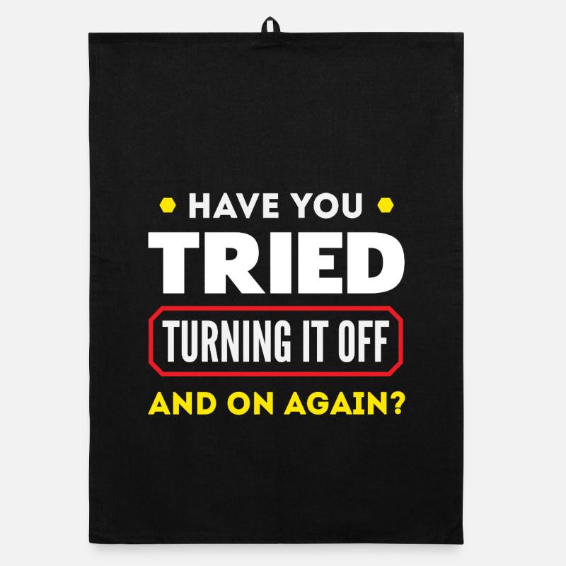 Have you ever done it off and on Organic dish towel
