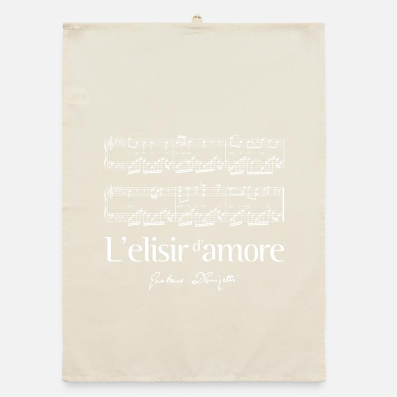 L'elisir d'amore 2 Organic dish towel