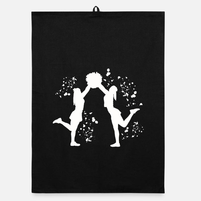 Cheerleader Cheer Mom Cheerleading Organic Geschirrtuch
