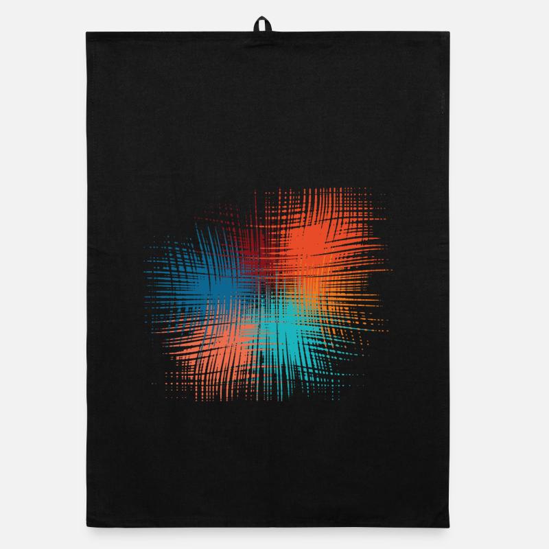 Explosion der Farben Organic Geschirrtuch