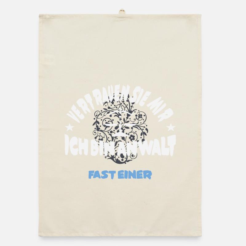 Fast ein Anwalt Organic Geschirrtuch