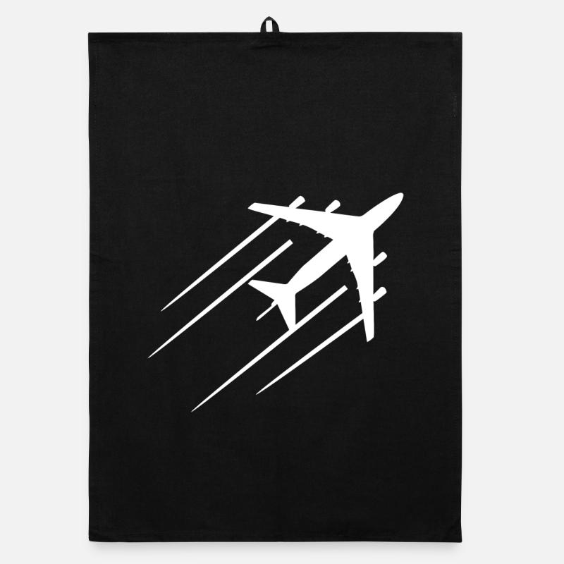 Airplane Organic dish towel