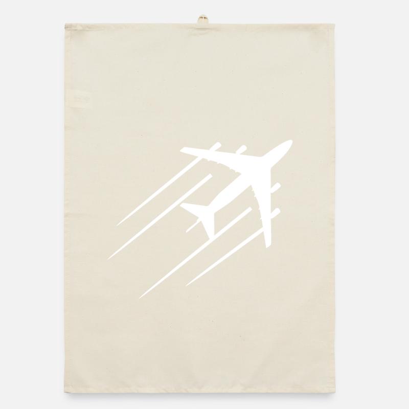 Airplane Organic dish towel