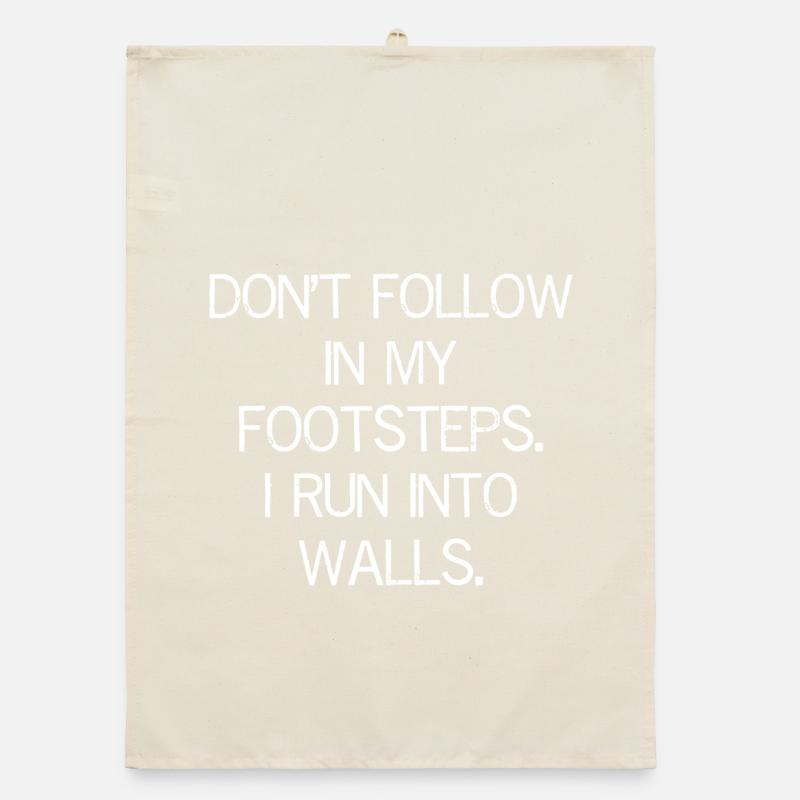 Ne suivez pas mes traces Torchon bio