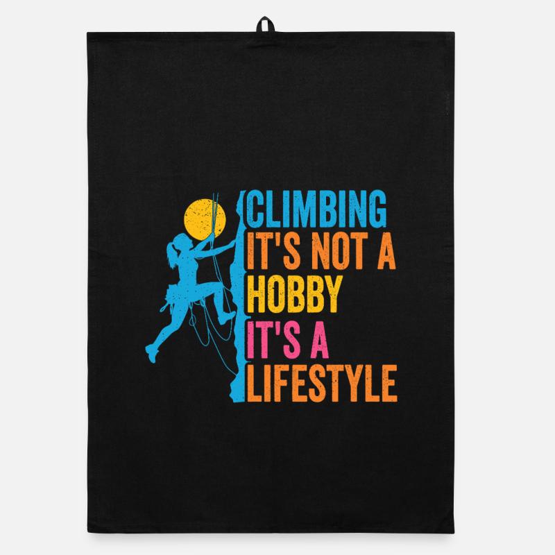 L’escalade - ce n’est pas un passe-temps. C’est un style de vie Torchon bio