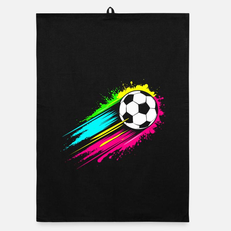 Fußball Organic Geschirrtuch