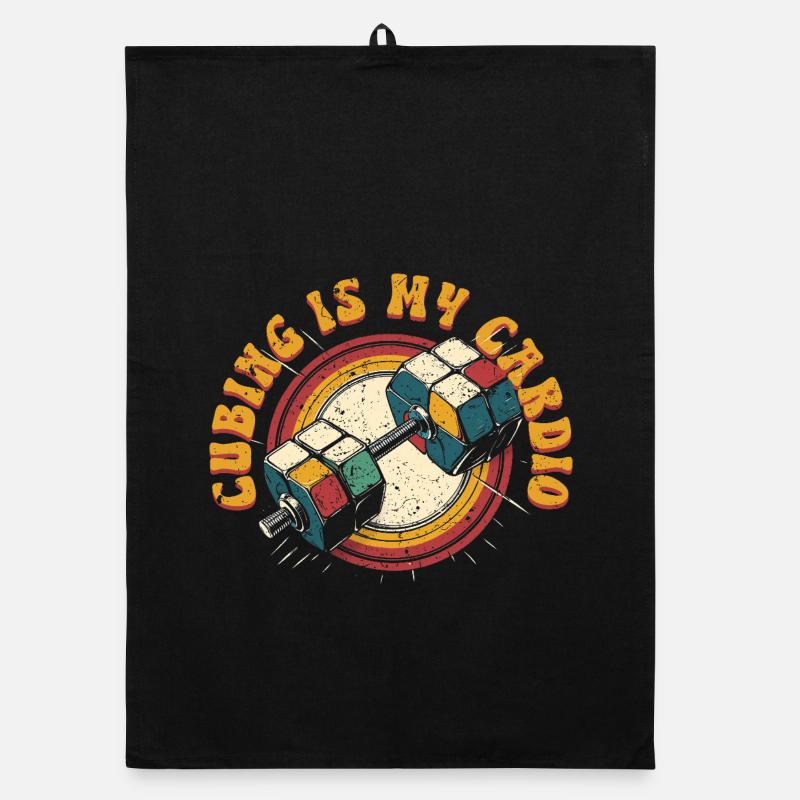 Le speedcubing Speed Cube est mon cardio Torchon bio