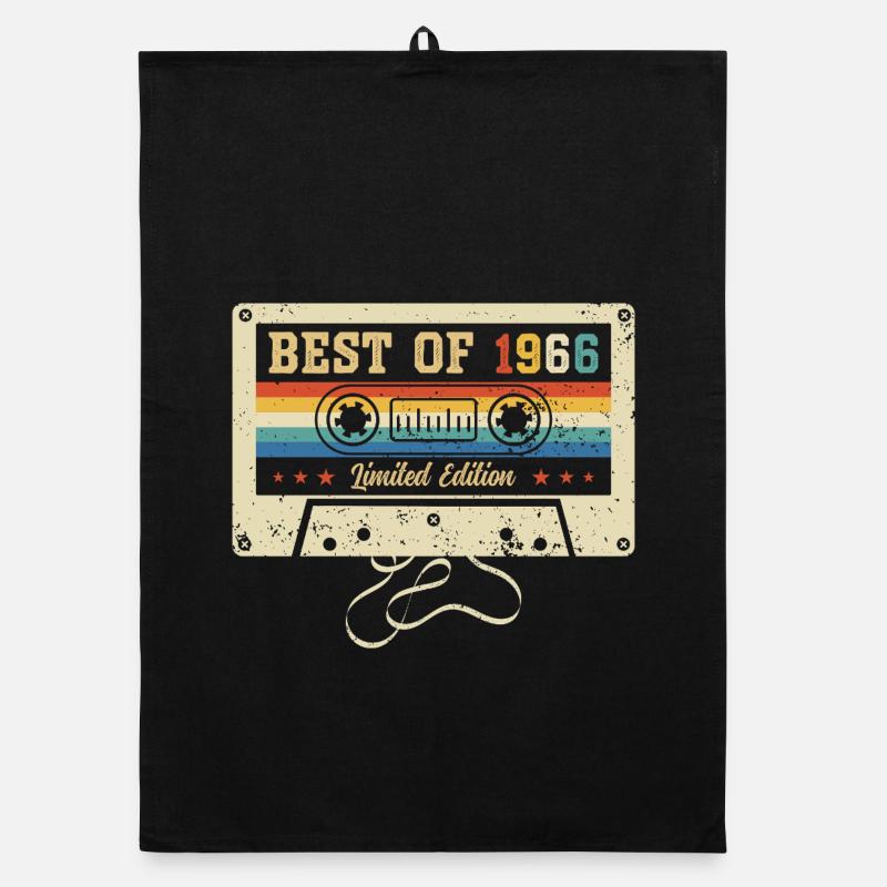 Meilleur anniversaire de 1966 pour le 60e anniversaire Torchon bio