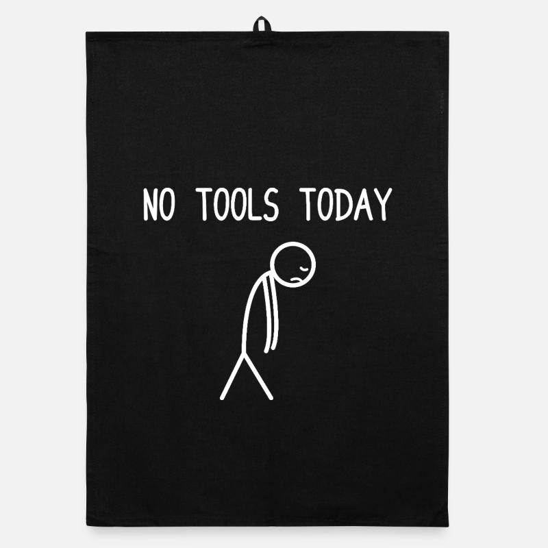 No tools today Wood Chainsaw Lumberjack Organic dish towel