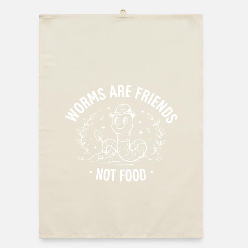 Les vers sont amis Torchon bio