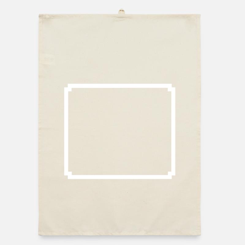 Boîte de texte 8 bits de trame de pixels Torchon bio