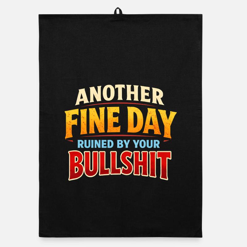 Another beautiful day, ruined by your crap Organic dish towel