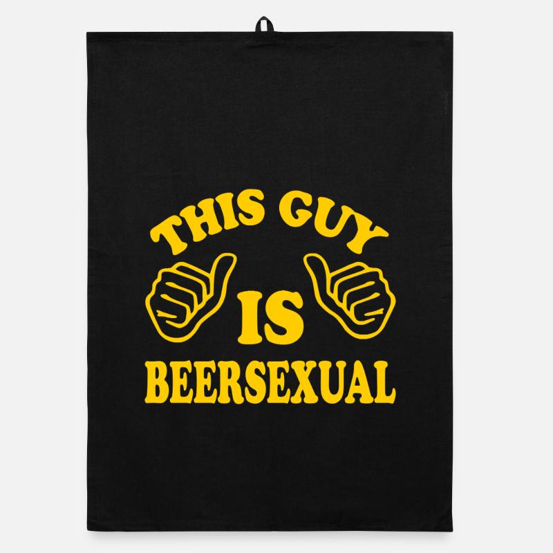 This Guy Is Beersexual Organic Geschirrtuch