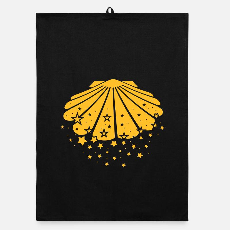 Compostela - Scallop Organic dish towel