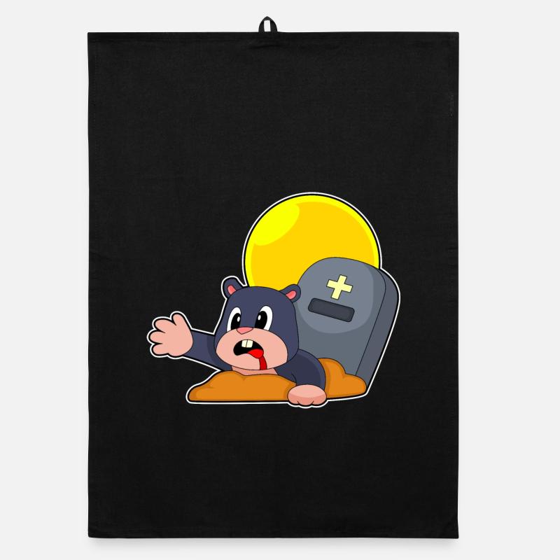 Pierre tombale d’Halloween de Mole Torchon bio