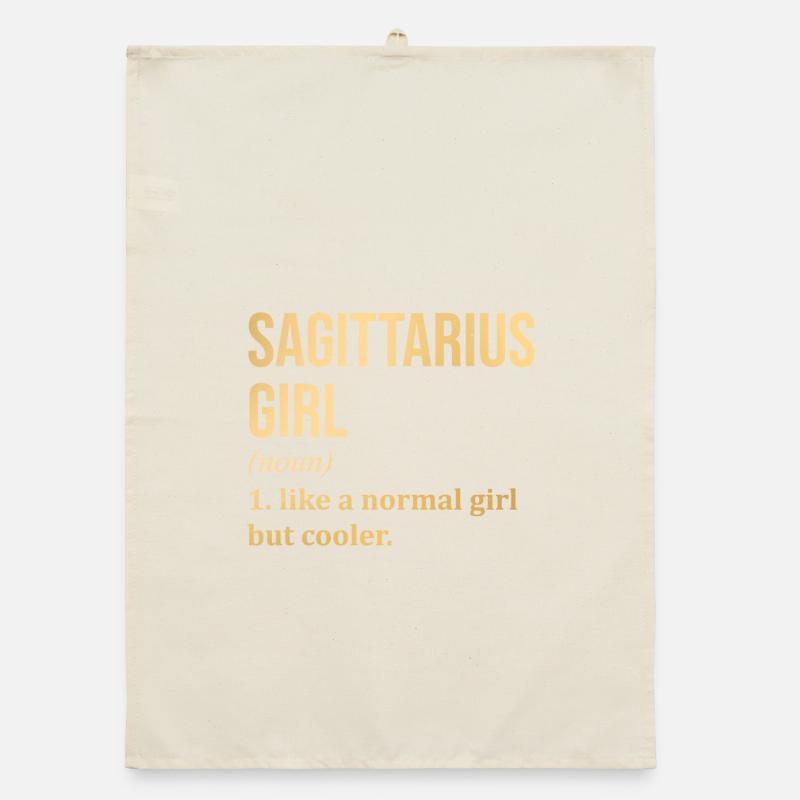 Sagittarius Organic dish towel