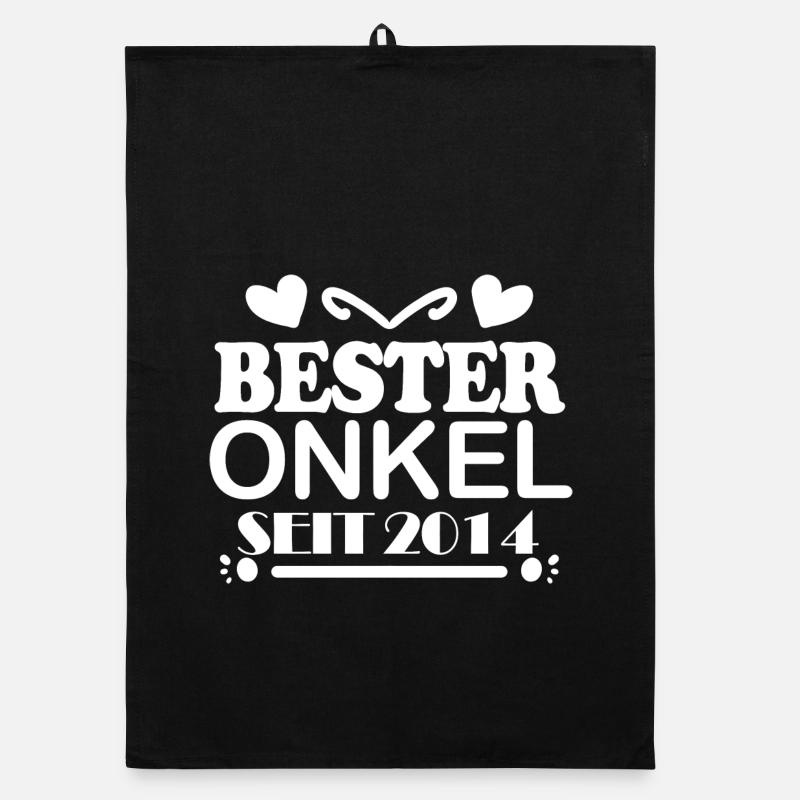 Meilleur oncle depuis 2014 Torchon bio