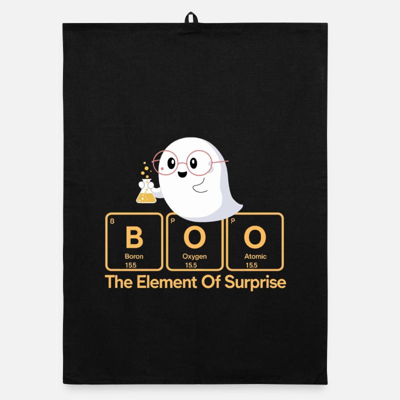 Elementar Boo Ghost T-Shirt Organic Geschirrtuch