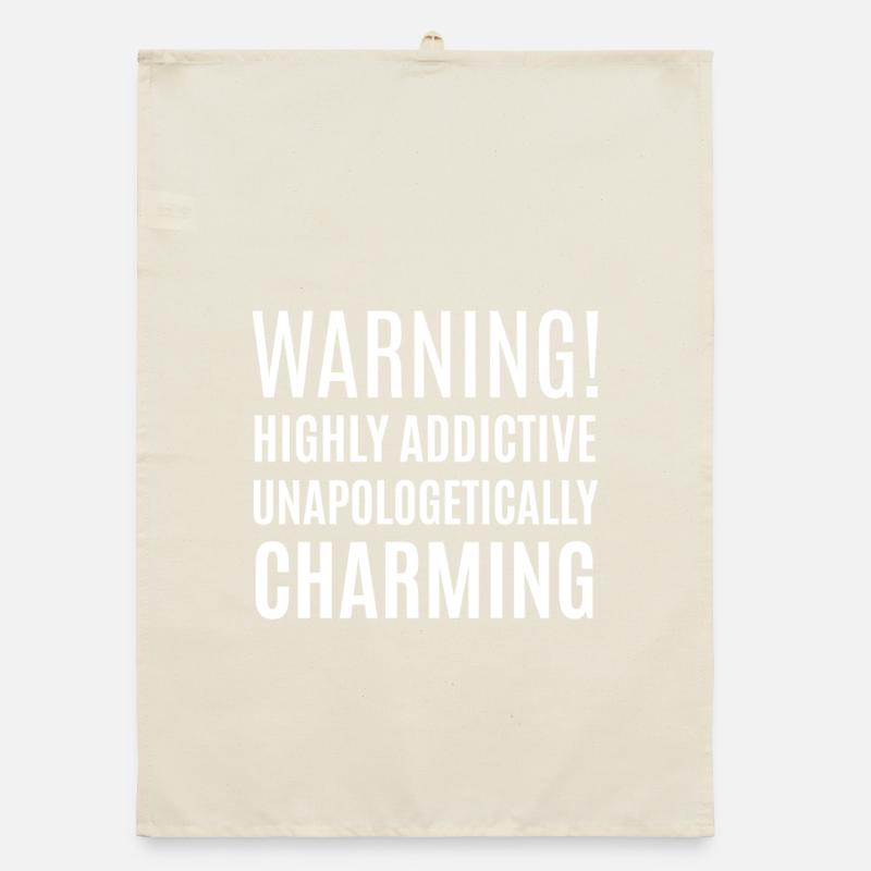 Funny quotes Organic dish towel