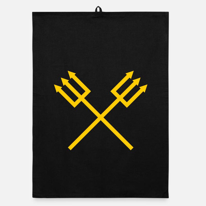 Dreizack Organic Geschirrtuch