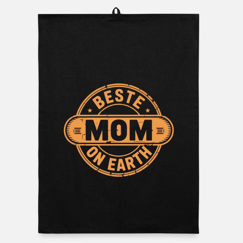 Beste Mom Muttertag Organic Geschirrtuch