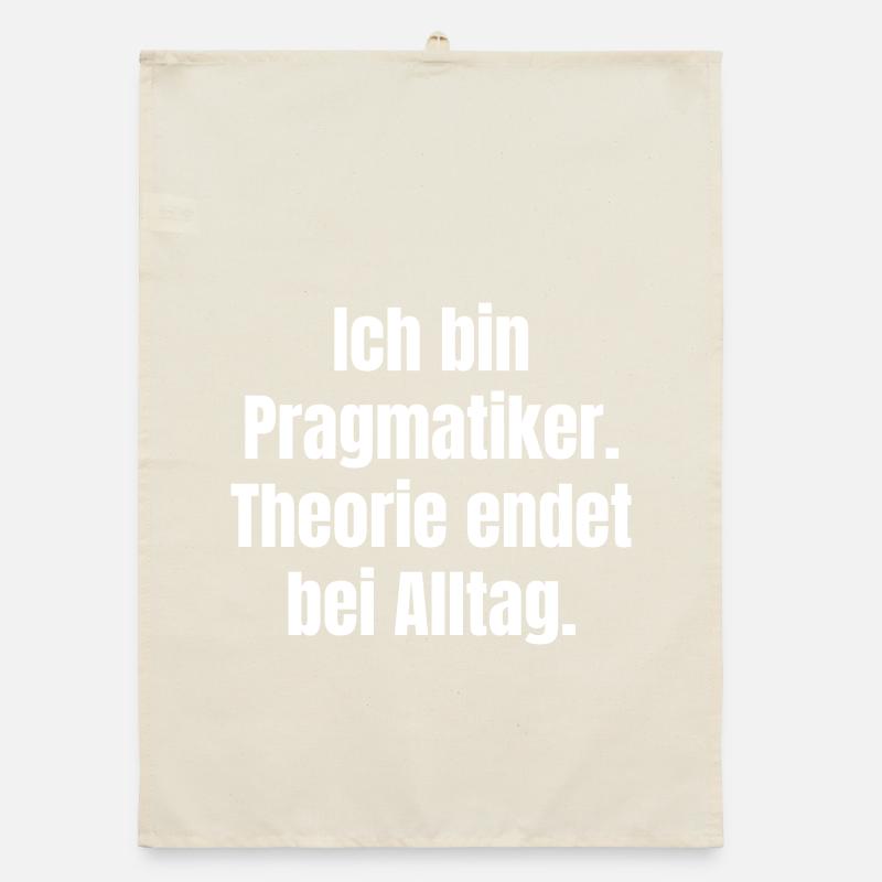 Pragmatic everyday life: Theory ends here Organic dish towel