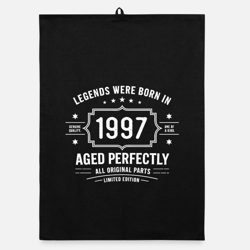 Original 1997 Vintage | Birthday Gift 1997 Organic dish towel