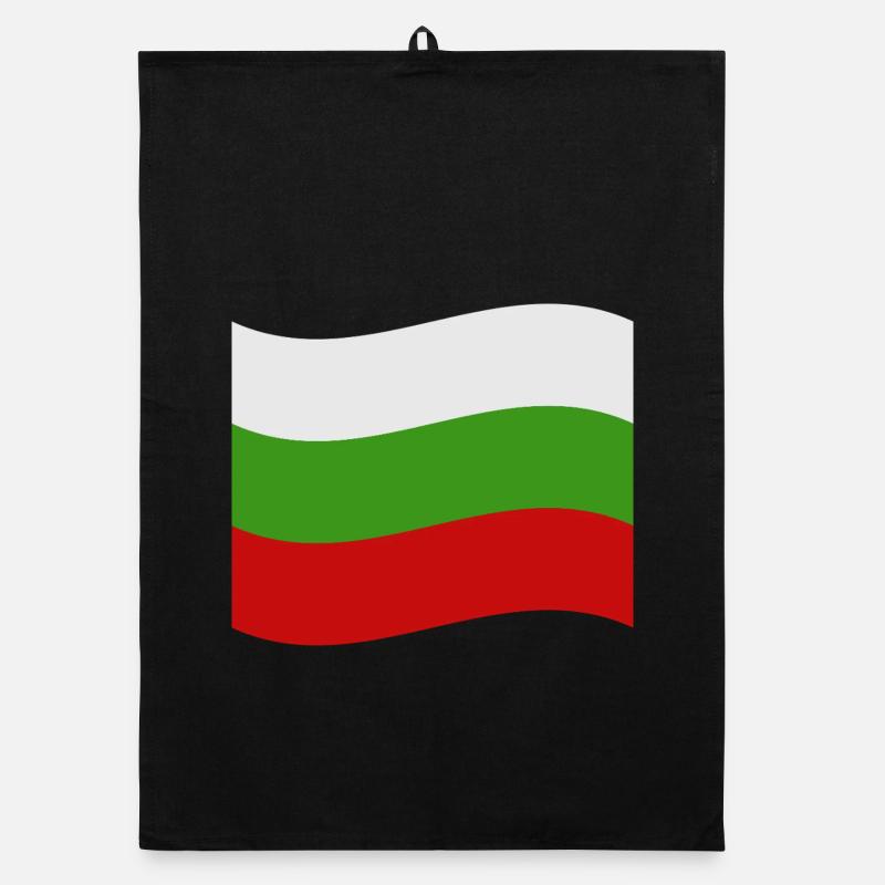 Drapeau bulgare Torchon bio
