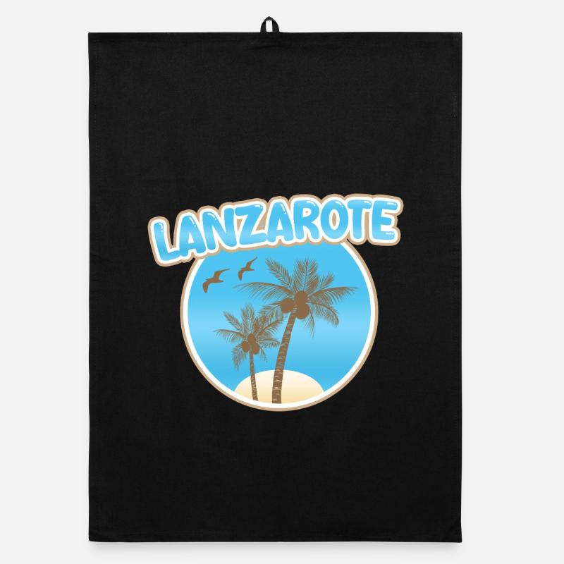 Gift for Lanzarote Organic dish towel