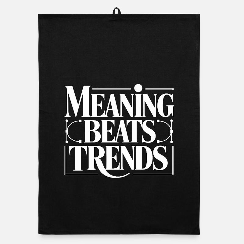 Le sens du designer de logo bat les tendances Designer visuel Torchon bio
