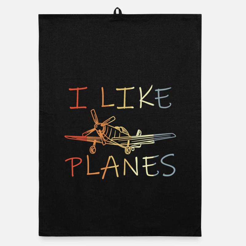 Plane Spotter Organic dish towel