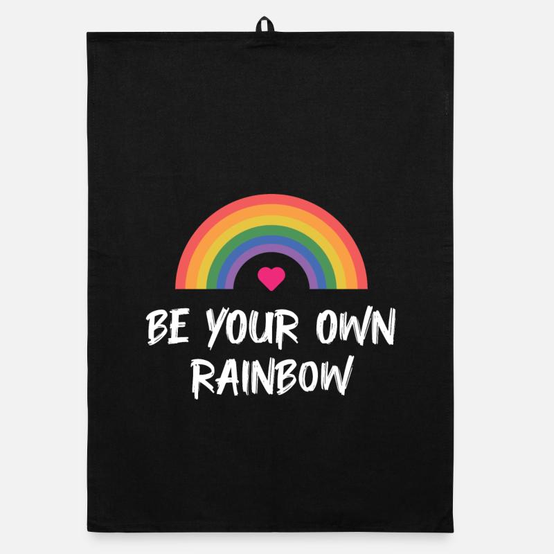 LGBT Pride Month - Sei dein eigener Regenbogen Organic Geschirrtuch