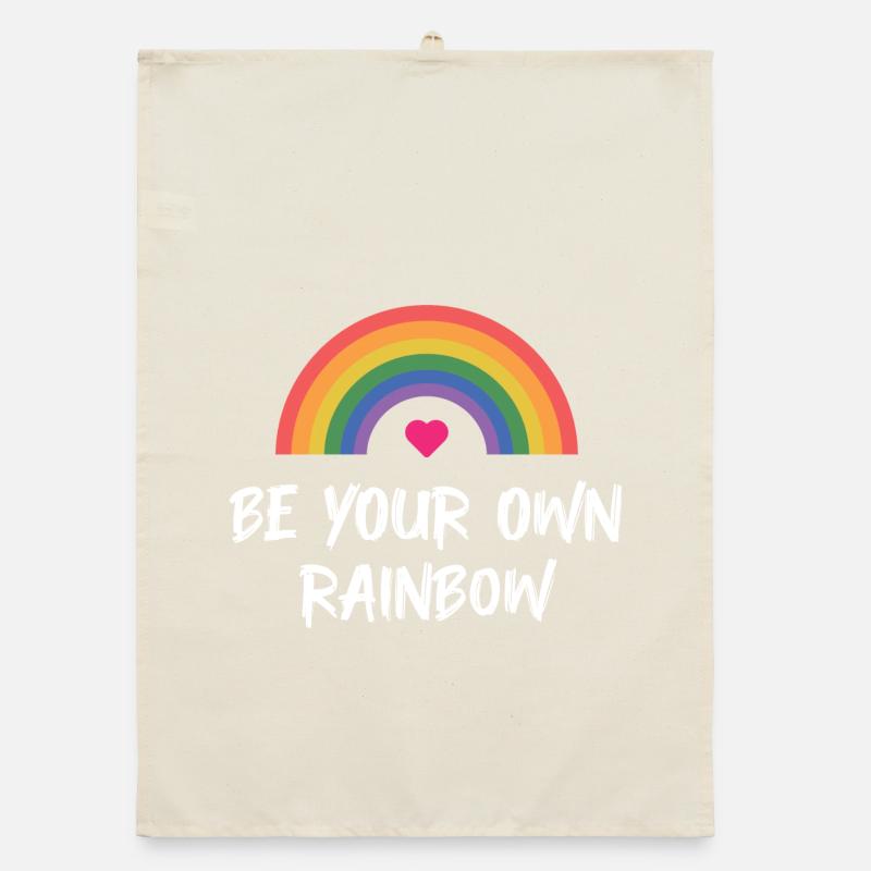 LGBT Pride Month - Sei dein eigener Regenbogen Organic Geschirrtuch