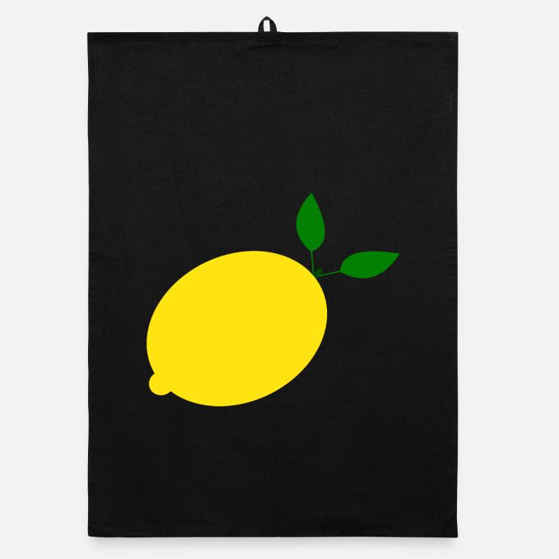 Zitrone Limone Limette Organic Geschirrtuch