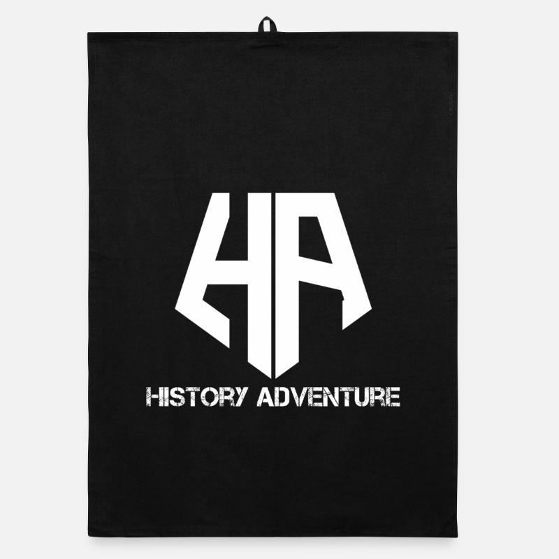 Histoire Aventure Logo Torchon bio