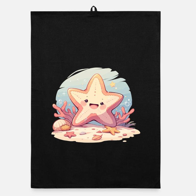 Étoile de mer Étoile de mer Torchon bio