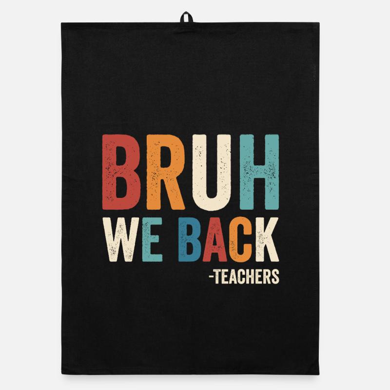 Frère, nous sommes de retour, professeur, retour à l’école Torchon bio