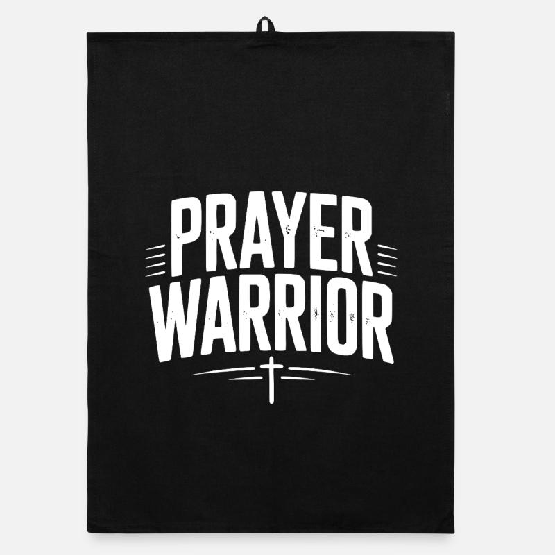 Prayer Warrior Organic dish towel