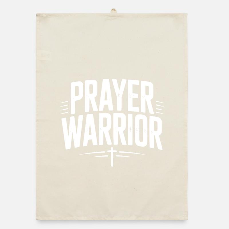 Prayer Warrior Organic dish towel